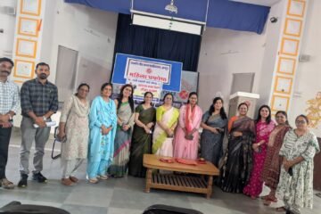मीरा कन्या कॉलेज उदयपुर में ‘लोकरंग’ चित्रकला कार्यशाला का आयोजन