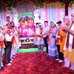 संकटमोचन हनुमान के आह्वान के साथ शुरू हुआ दस दिवसीय भव्य रामलीला का महामंचन