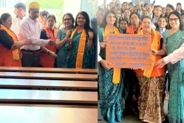 रोटरी क्लब उदयपुर मीरा ने बीचड़ी राजकीय उच्च माध्यमिक विद्यालय में 30 टेबल-चेयर सेट भेंट