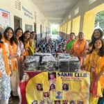 नवरात्रि पर सखी क्लब की अनूठी पहल, बुझड़ा स्कूल के बच्चों के साथ बांटी खुशियां