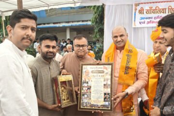 संयुक्त राष्ट्र महासभा में भारत का प्रतिनिधित्व एवं संसद में संस्कृत में तीन बार शपथ ग्रहण करने पर सी. पी. जोशी का अभिनन्दन