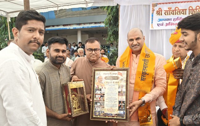 संयुक्त राष्ट्र महासभा में भारत का प्रतिनिधित्व एवं संसद में संस्कृत में तीन बार शपथ ग्रहण करने पर सी. पी. जोशी का अभिनन्दन