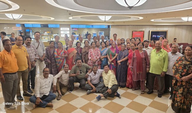 श्री सेन वरिष्ठ नागरिकों ने देखी,फिल्म “हनुमान अंश