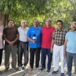 गुलाब बाग के वरिष्ठ युवा साथियों की गीत, संगीत की महफिल खूब जमीं