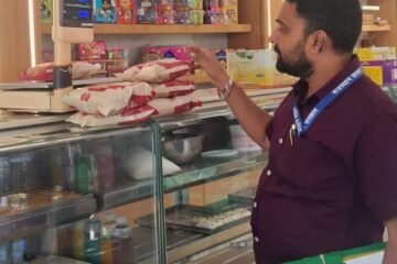उदयपुर: दुकानों पर विधिक माप विज्ञान विभाग का औचक निरीक्षण, लगाया जुर्माना