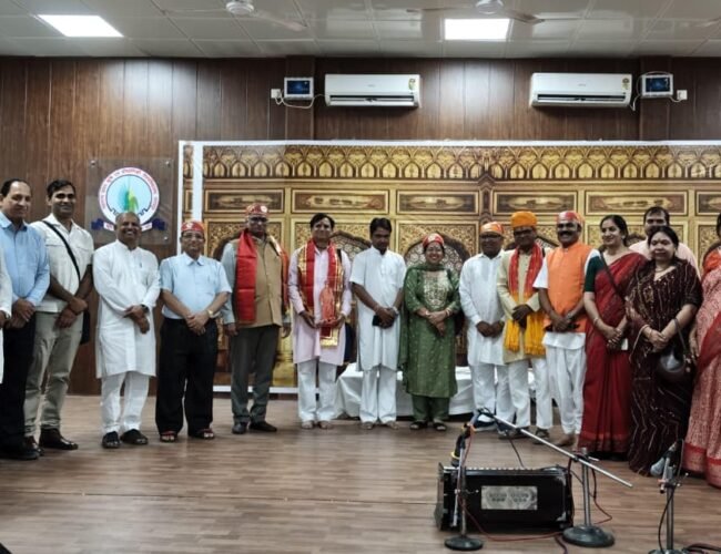 लोकमंथन यात्रा का उदयपुर में भव्य स्वागत